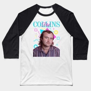 Phil Collins Retro 80s Design Baseball T-Shirt